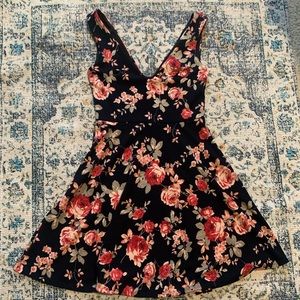 Floral skater dress